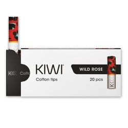 KIWI - Cotton Filter Tips Wild Rose (20 Stück)