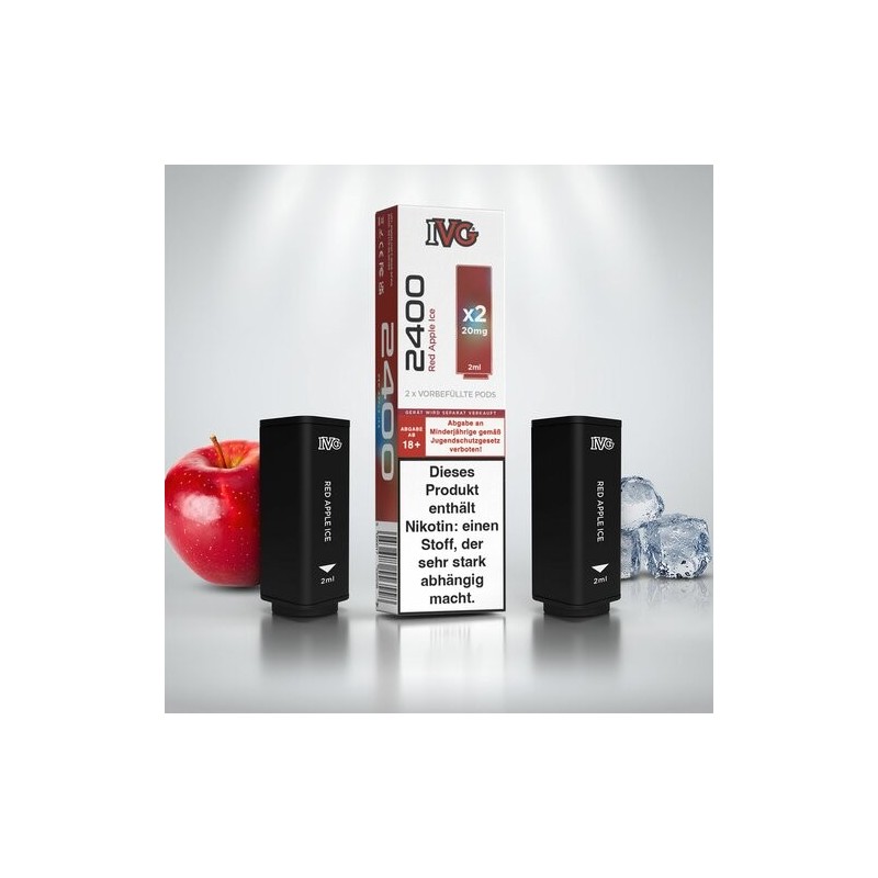 IVG 2400 Red Apple Ice