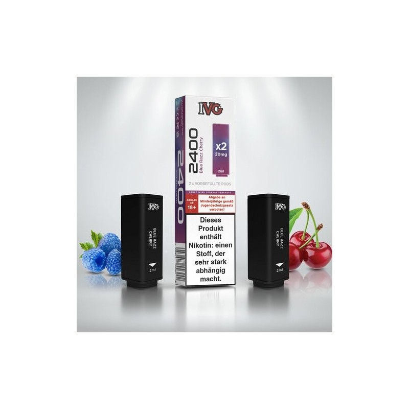 IVG 2400 Blue Razz Cherry