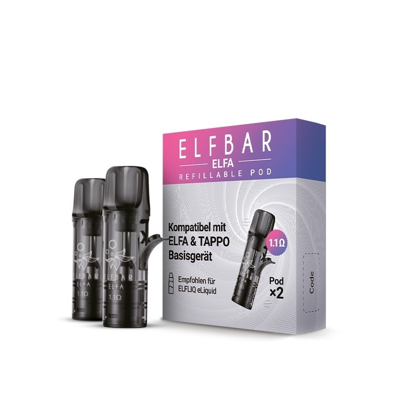 ELFBAR ELFA Refillable Pod 1.1 Ohm