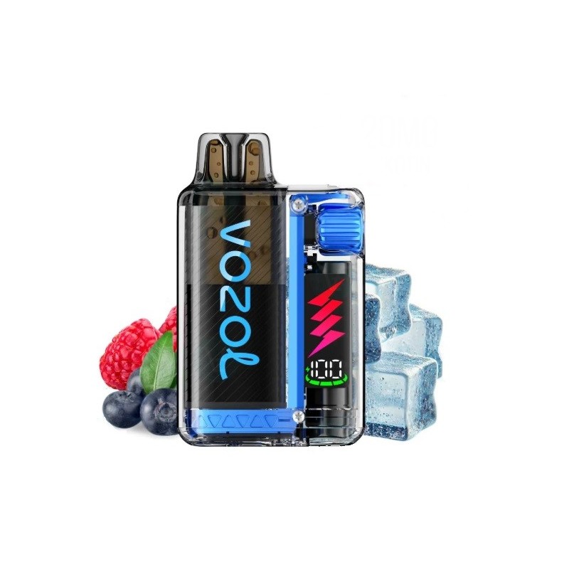 Vozol, Blue Razz, Ice