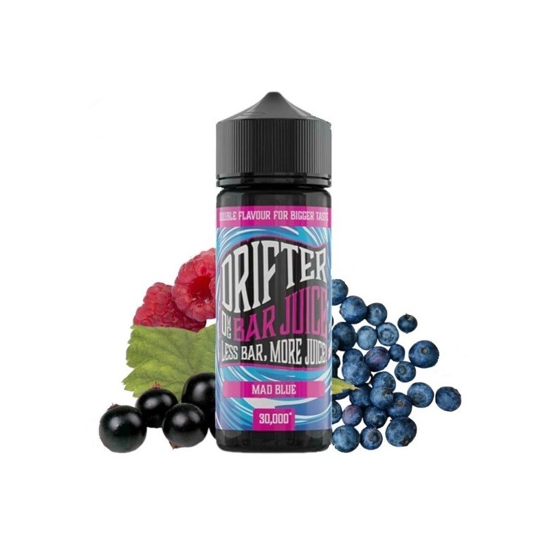 Drifter Bar Juice / Mad Blue 120ml / Shortfill