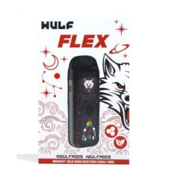 Wulf Flex Dual Vaporizer, schwarz-rot
